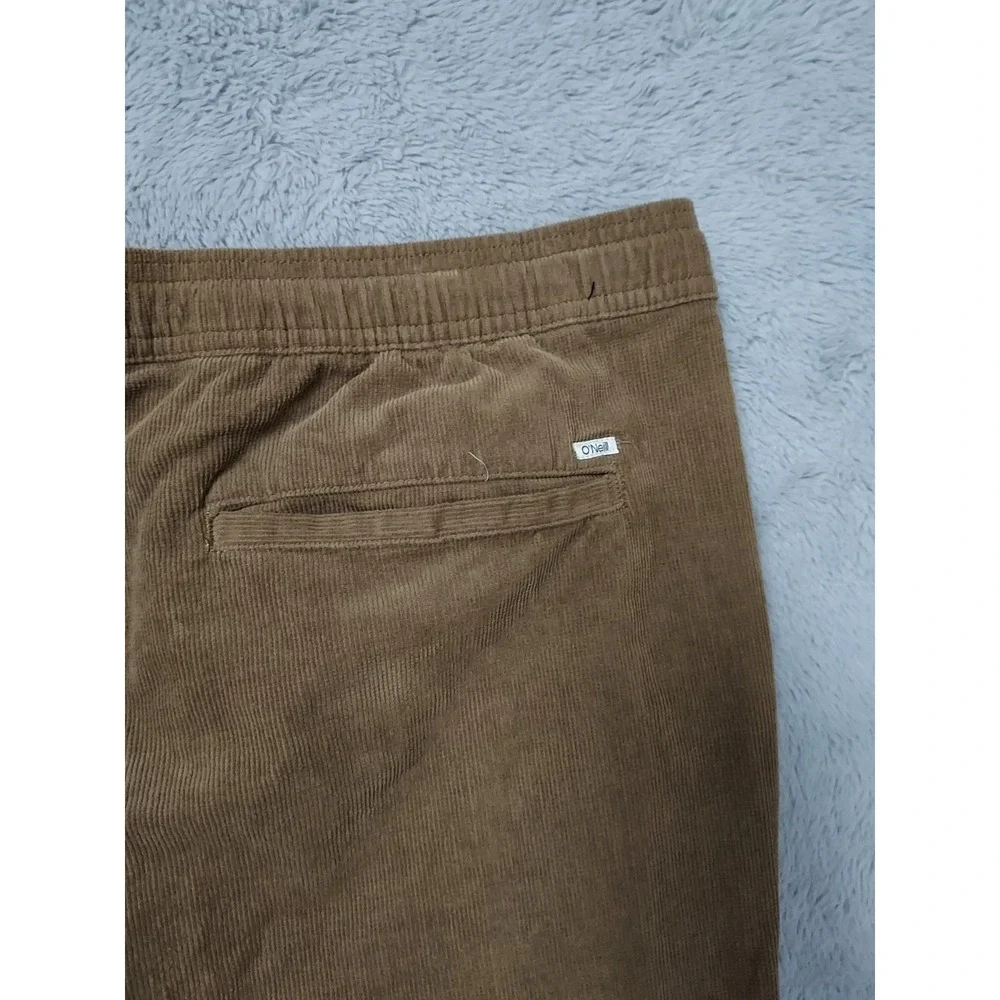 Oneill Corduroy Pants Mens Extra Large Loose Fit Surfer Drawstring Elastic Waist